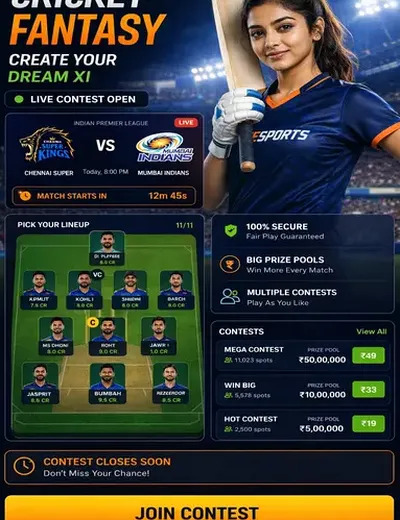 8099bet (8099 bet) fantasy cricket & matchday visual 3